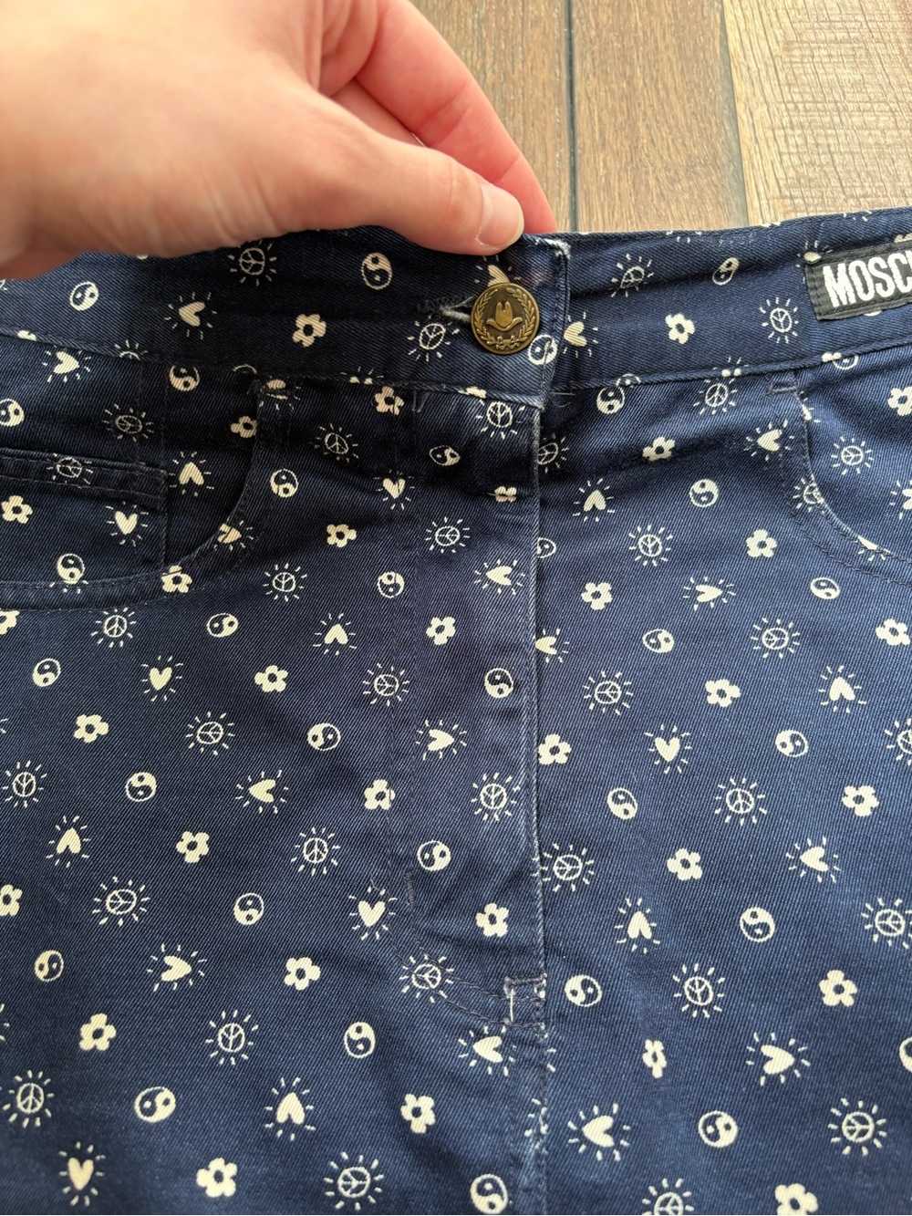 Vintage Moschino Pencil Skirt - Picture 2 of 11
